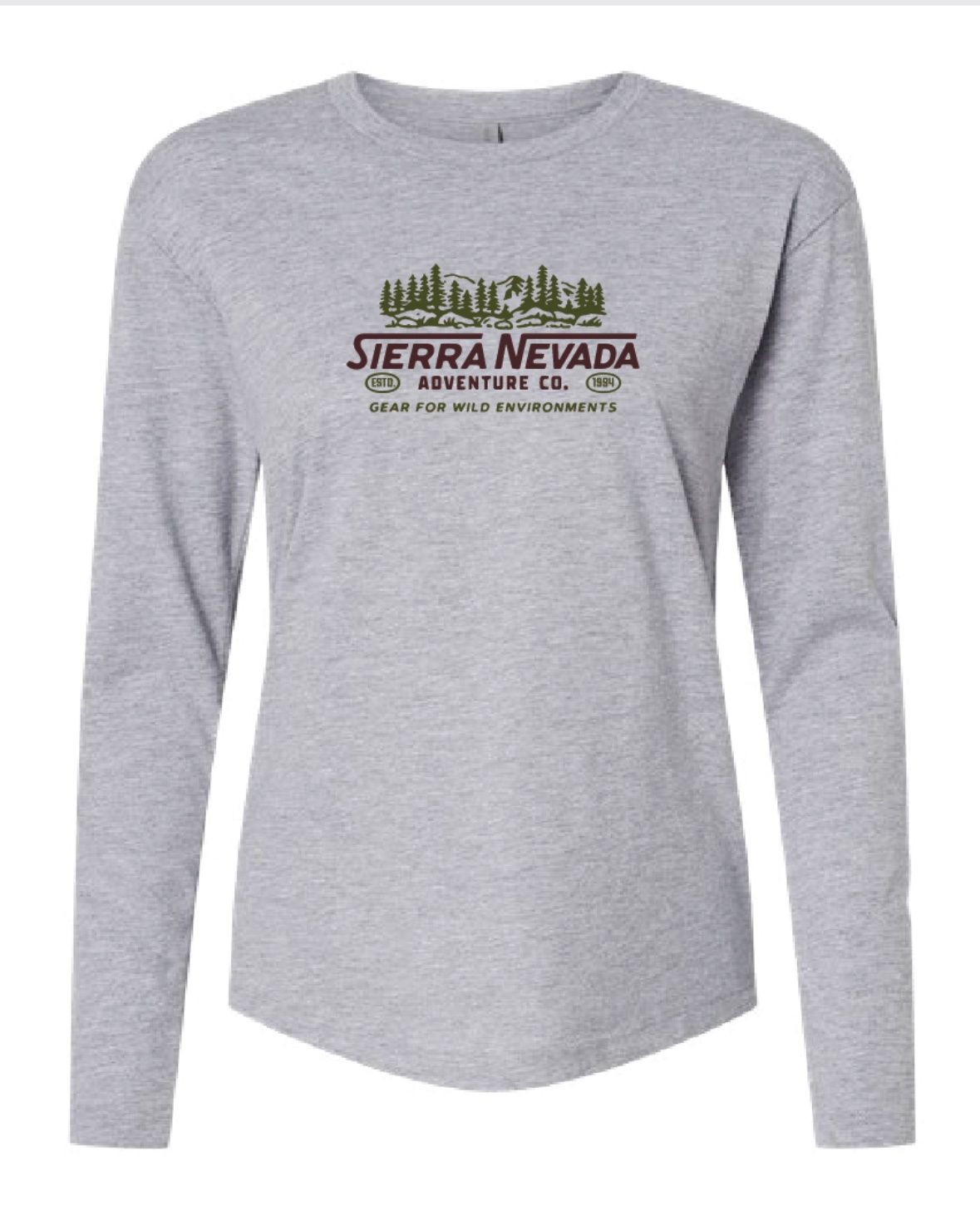 W's Wild Environments Longsleeve, COLOR: Heather Grey, Size: Small