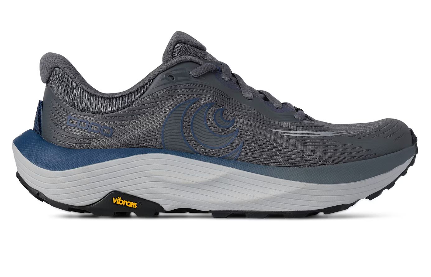 Topo Athletic M's ULTRAVENTURE 5, COLOR: GREY/BLUE, Size: 8