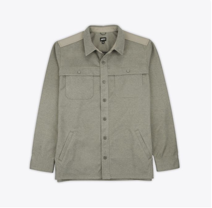 JETTY M's Maverick Jacshirt, COLOR: Tan, Size: Medium