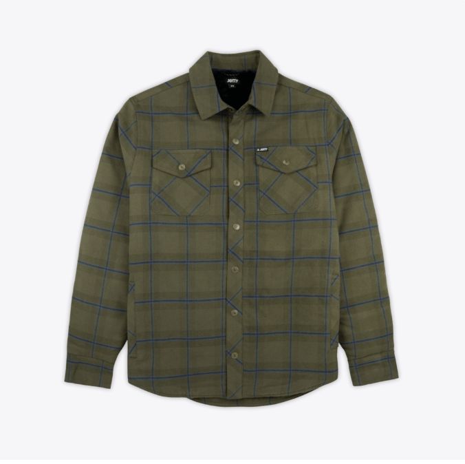 JETTY M's Sherpa Jacket, COLOR: Falcon, Size: Medium