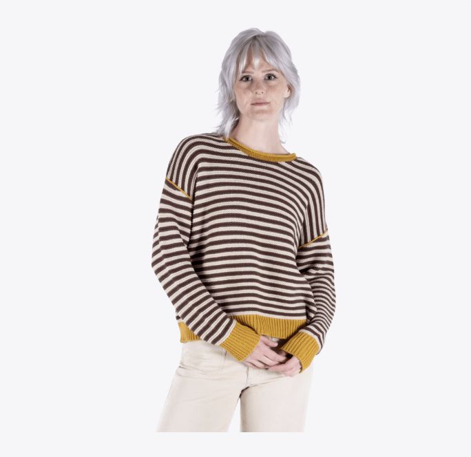 JETTY W's Ella Striped Sweater
