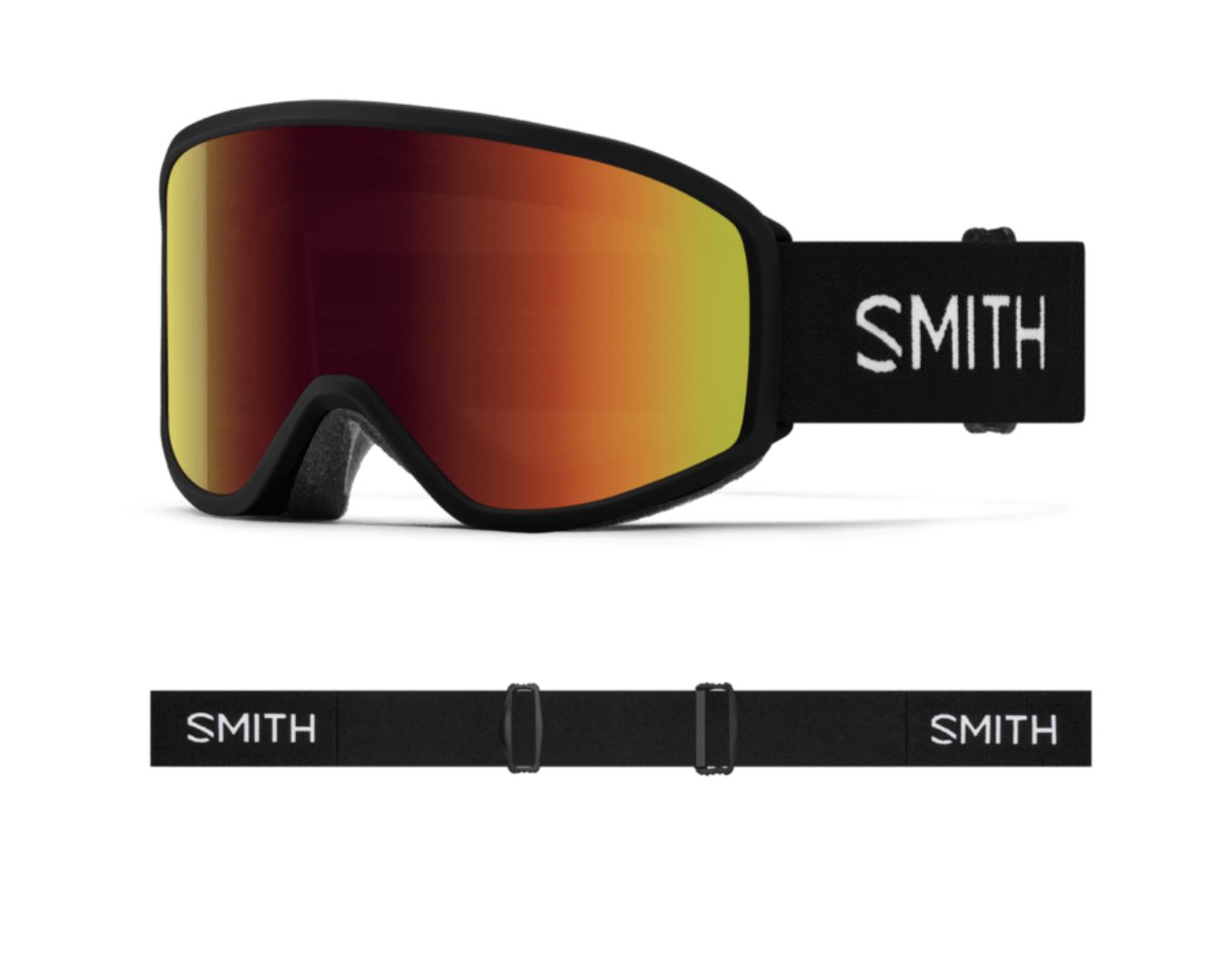Smith Reason OTG, COLOR: Black | Red Sol-X Mirror