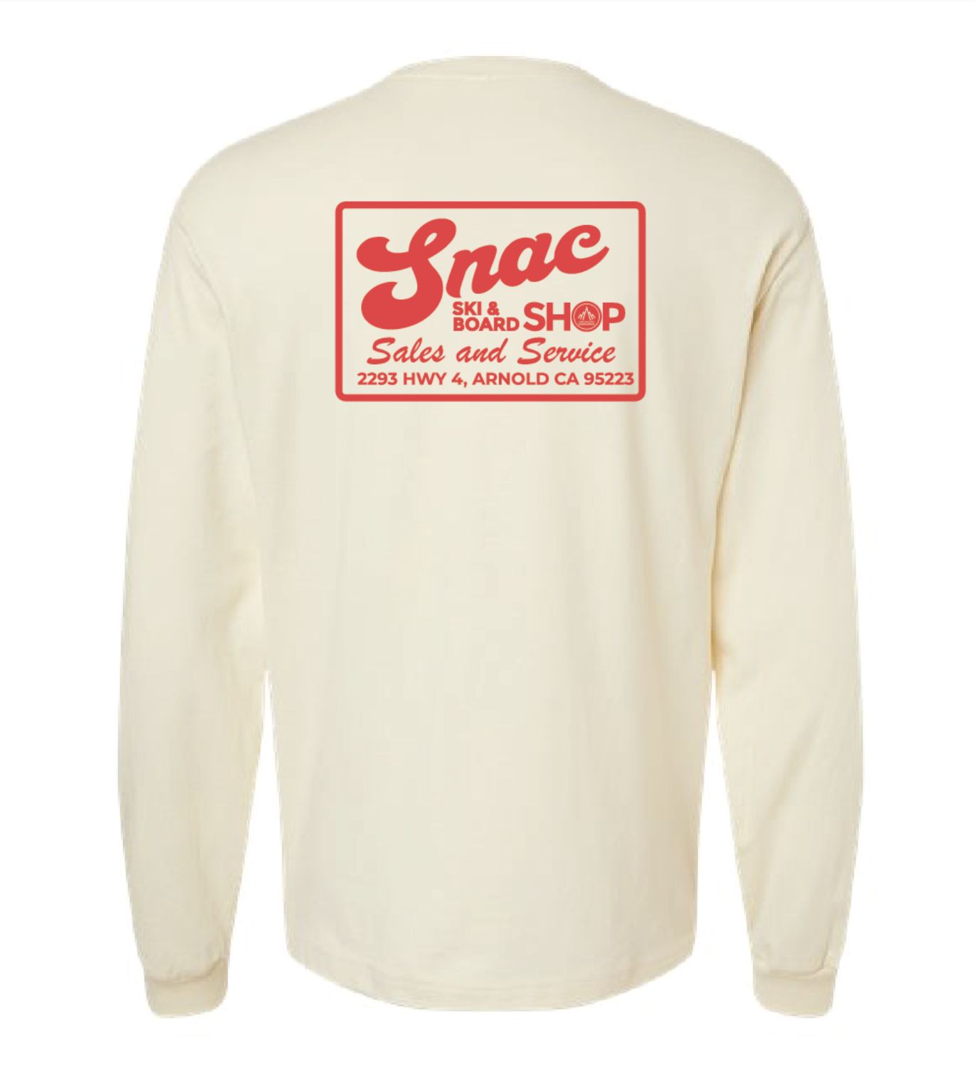 M's SNAC Ski Shop Longsleeve, COLOR: Natural, Size: Small