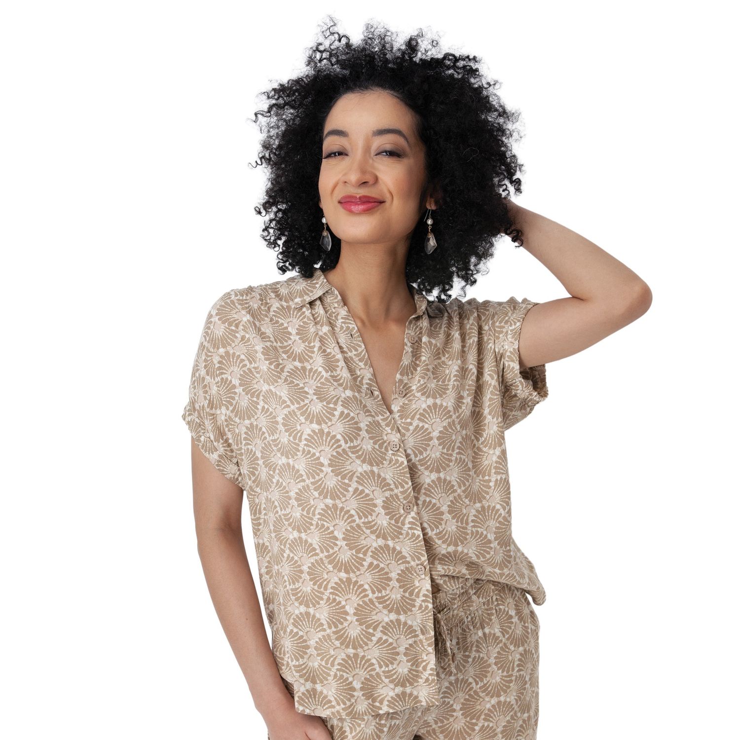 Aventura W's Sorrento Top, COLOR: Sand, Size: Small
