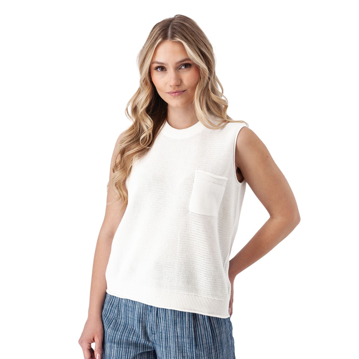 Aventura W's Summertime Tank, COLOR: White, Size: XS