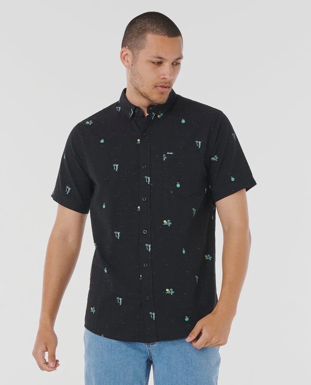 RIP CURL M's Skelly Breach Shirt