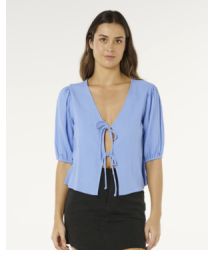 RIP CURL W's Vibe Surf Tie Front Top