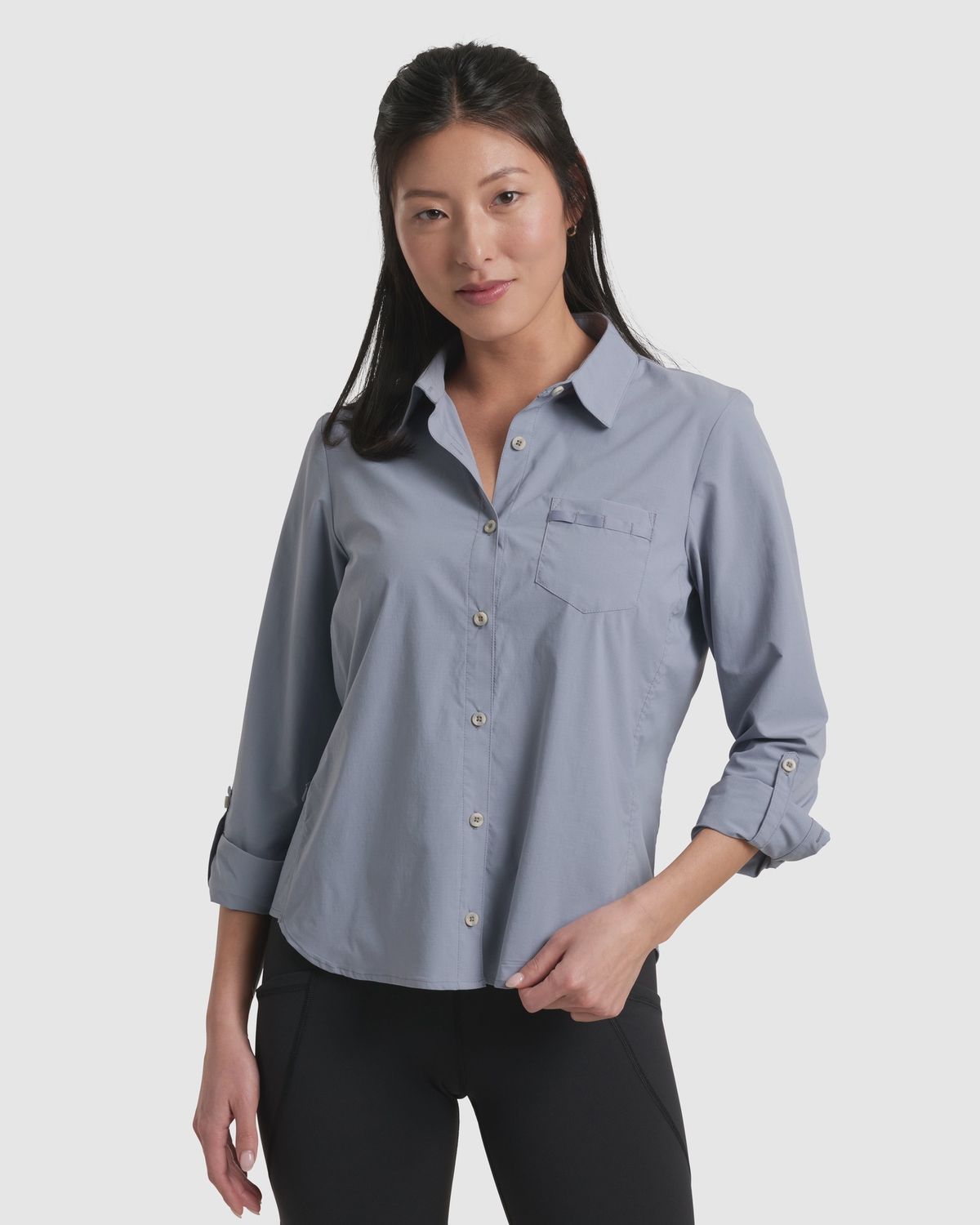 KUHL W's Wander Long Sleeve, COLOR: Violet haze, Size: Small