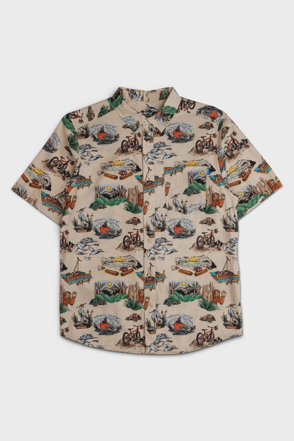 KAVU M's The Jam, COLOR: Places to Be, Size: Medium