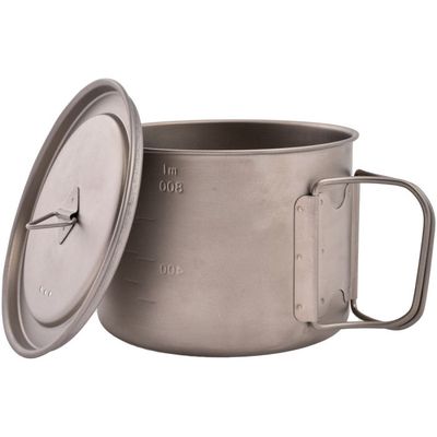 SPACE SAVER POT WITH LID - TITANIUM