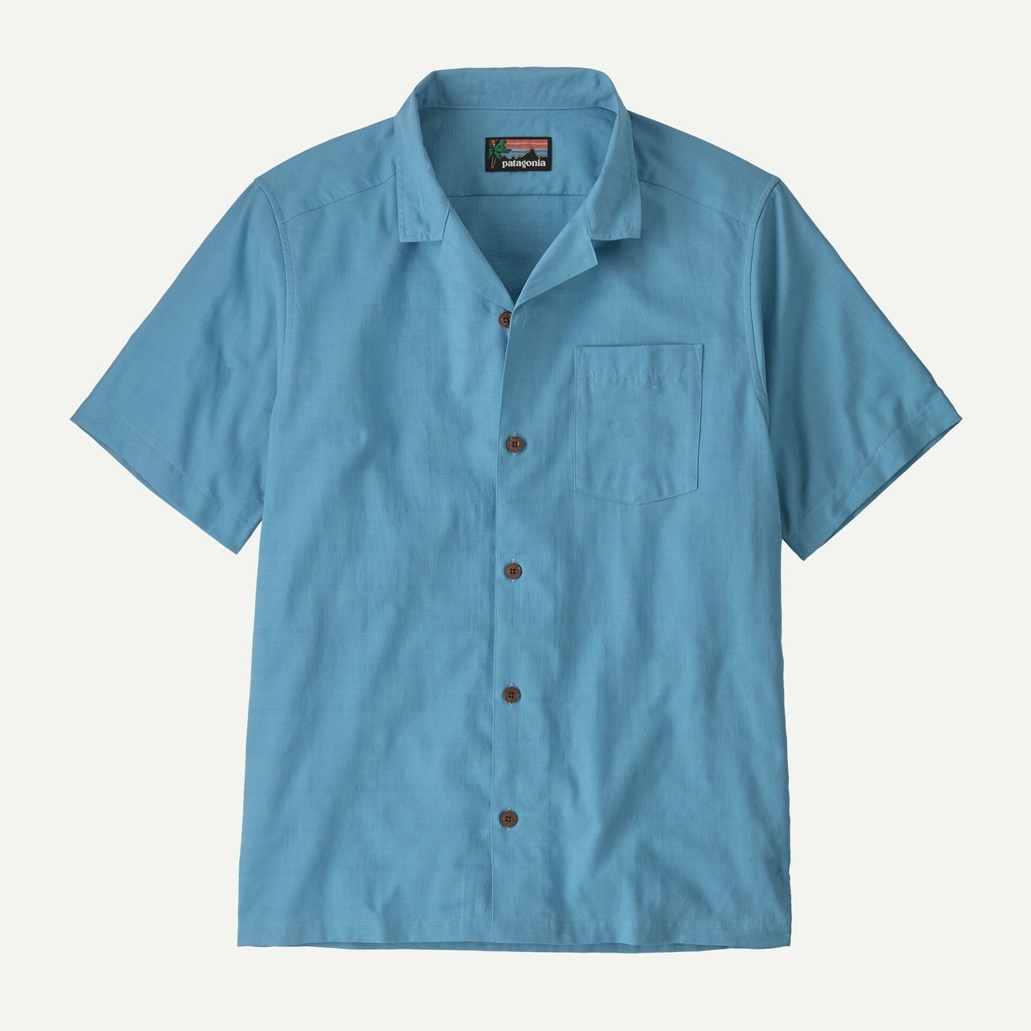 Patagonia M's Tidal Threads Camp Shirt, COLOR: In a Tin: Shore Blue, Size: Medium