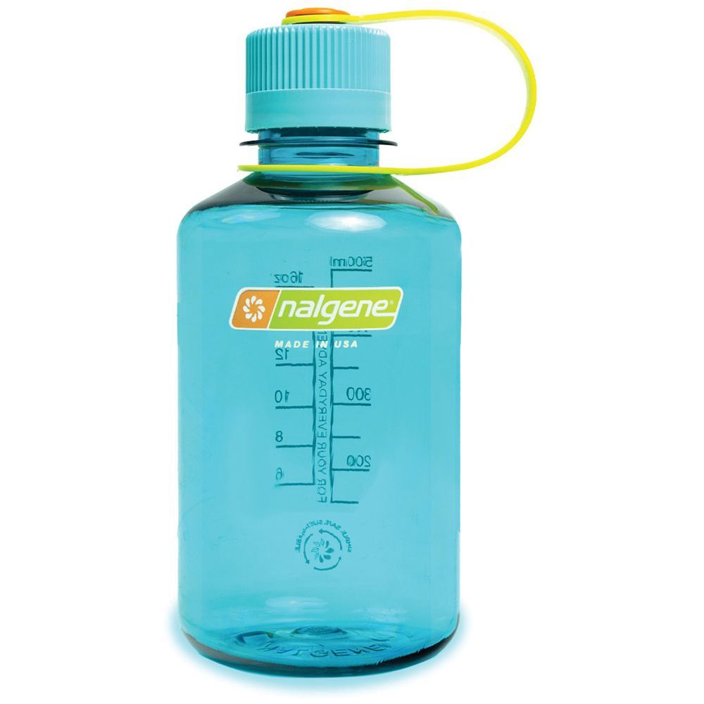 Nalgene Narrow Mouth 16oz Sustain, COLOR: Cerulean
