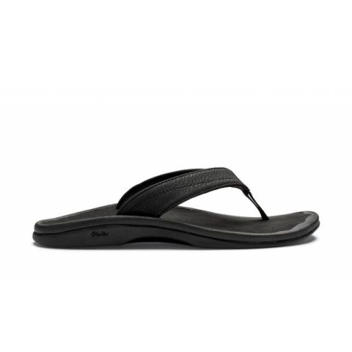 Olukai W's Ohana, COLOR: BLACK, Size: 7