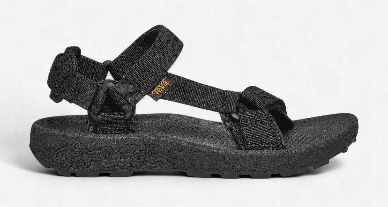Teva W's Hydratrek Sandal, COLOR: Black, Size: 6