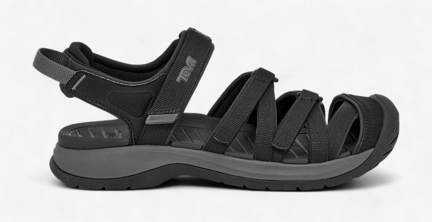 Teva W's Tirra Sport CT Sandal, COLOR: Black, Size: 6
