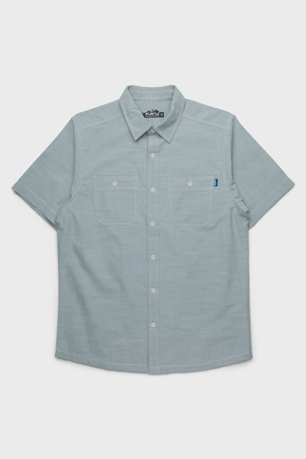 KAVU M's Jacksonville, COLOR: Stone Blue, Size: Medium