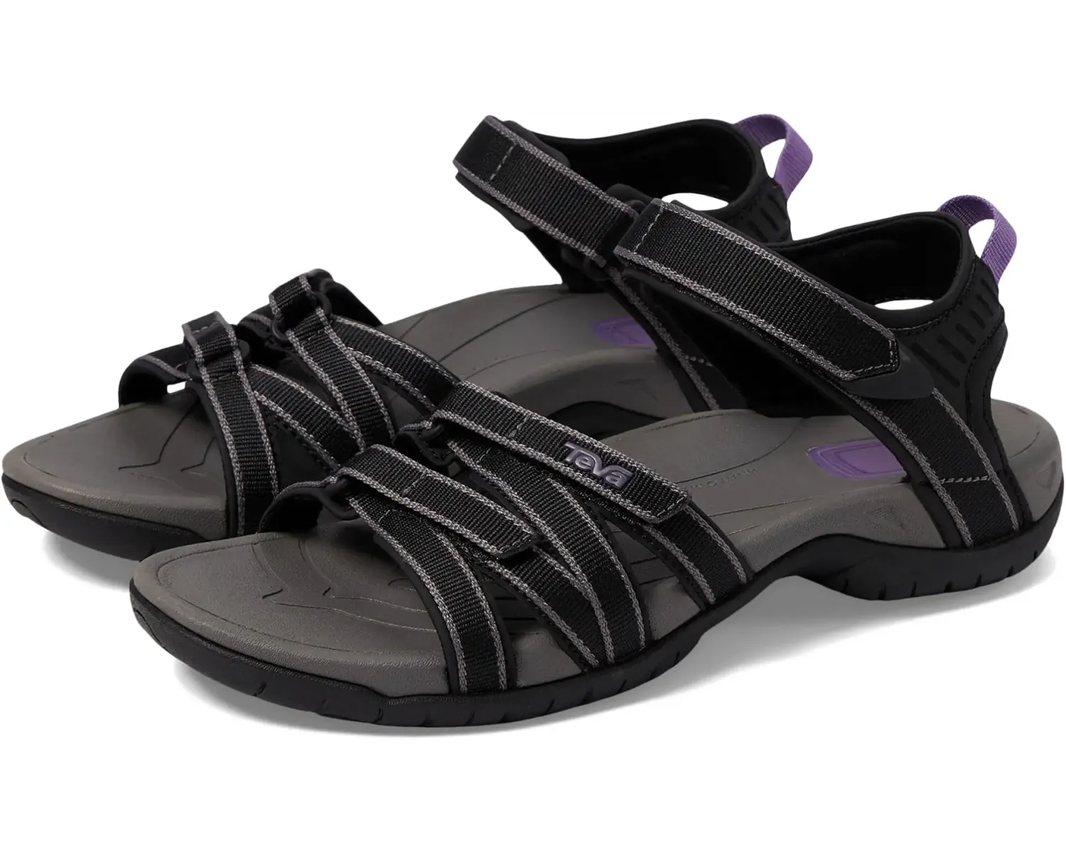Teva W'S Tirra S25, COLOR: BKGY, Size: 6