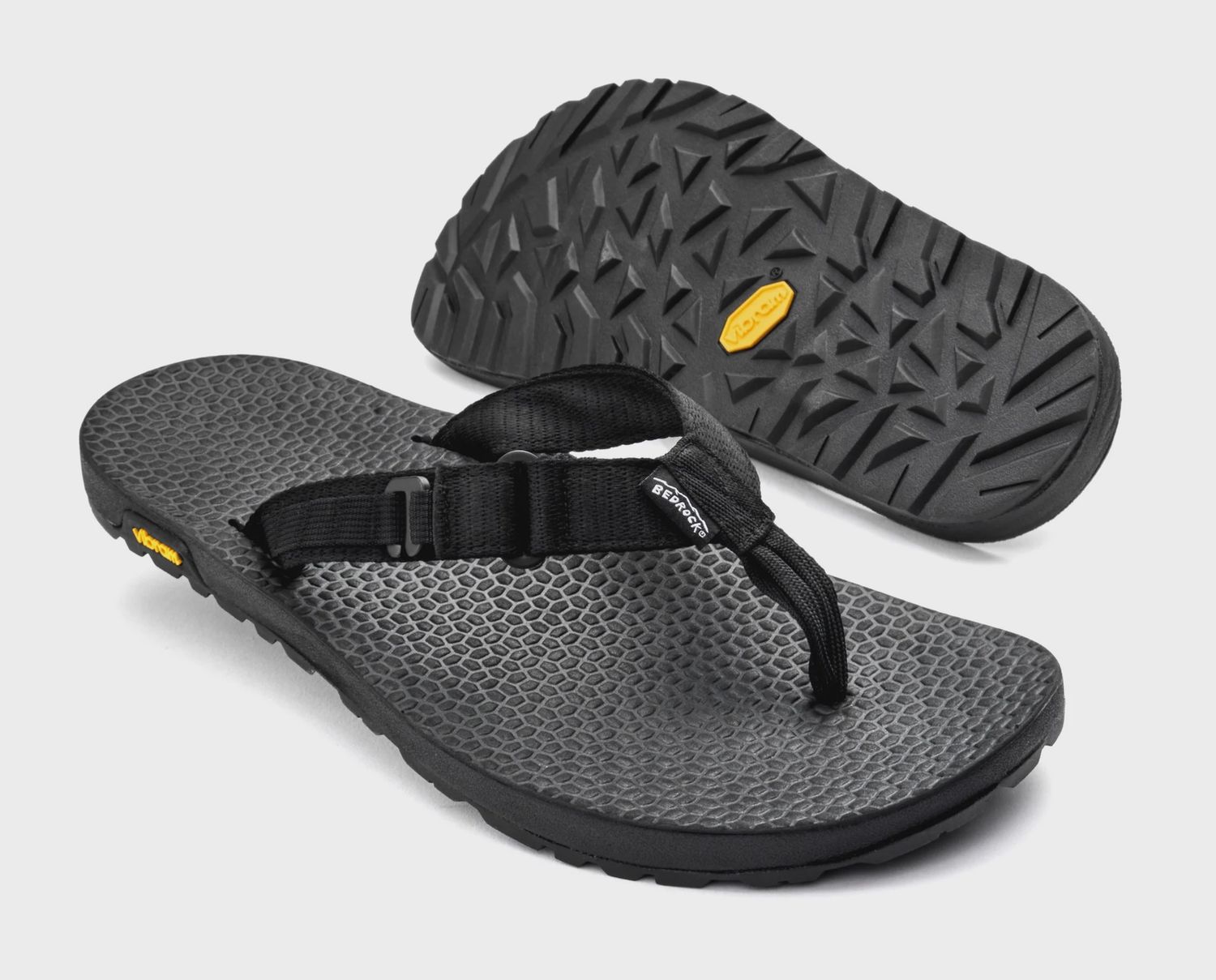 Rockhound Flip Flops, COLOR: BLACK, Size: 6/7