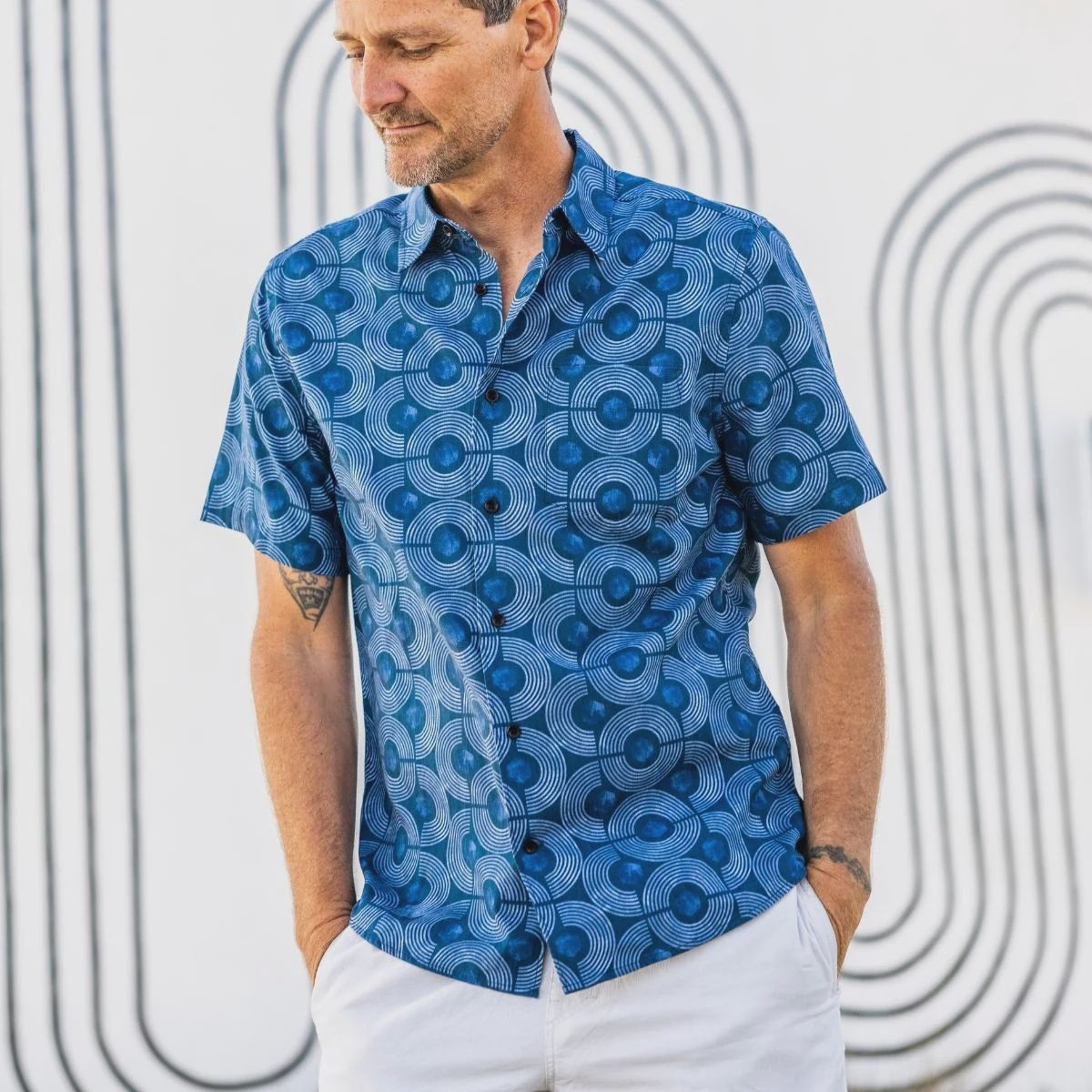 COVA M's Diamond Head Woven Shirt