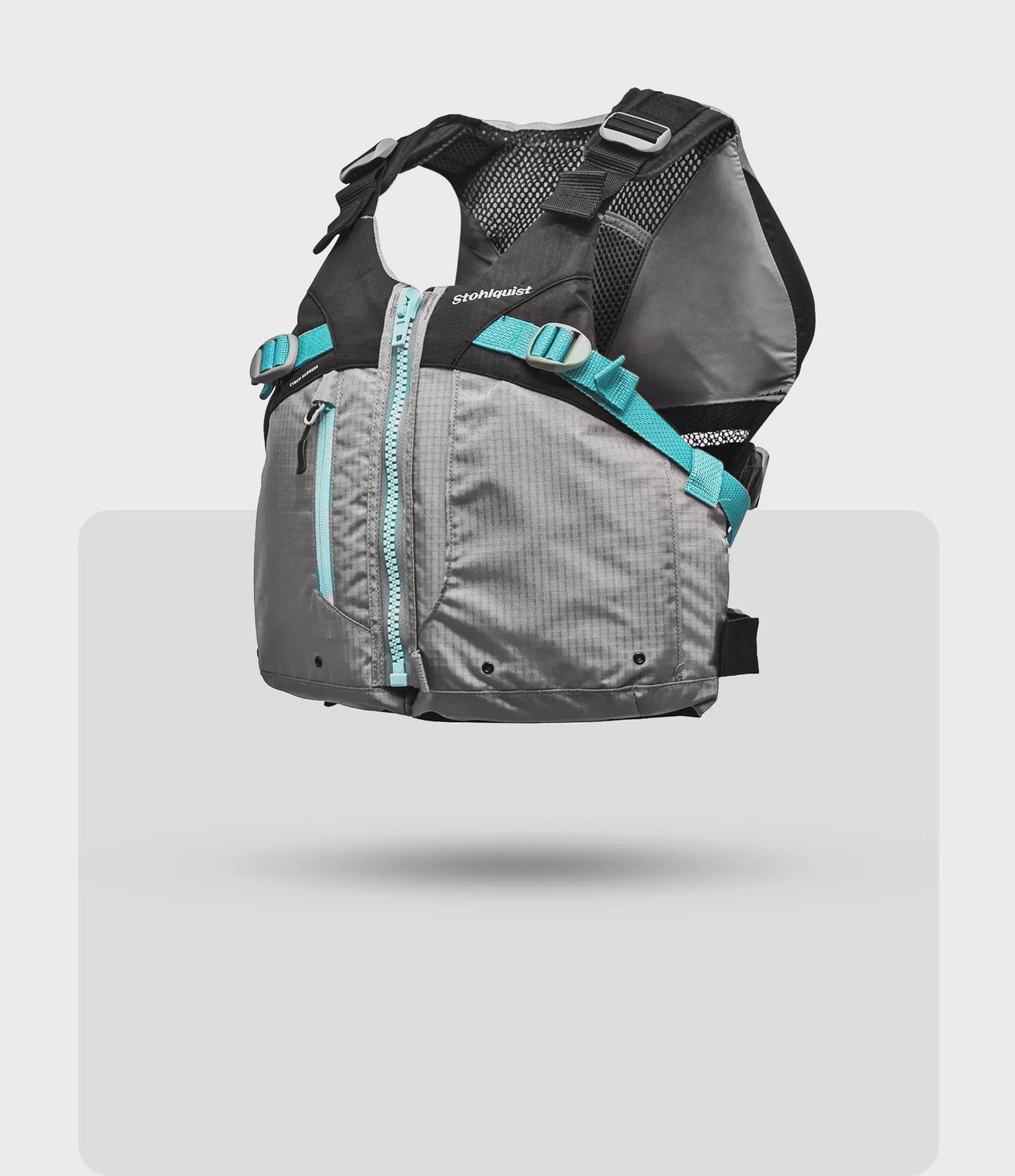 Stohlquist W's Flo PFD, COLOR: Gray, Size: XS/SM - 28" - 34"