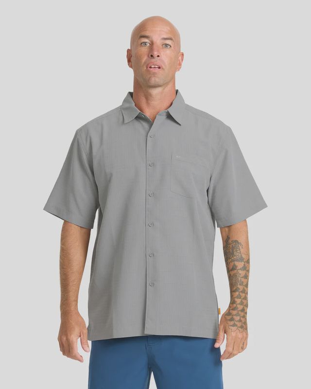 Quiksilver M's Waterman Centinela Premium Anti-Wrinkle Shirt