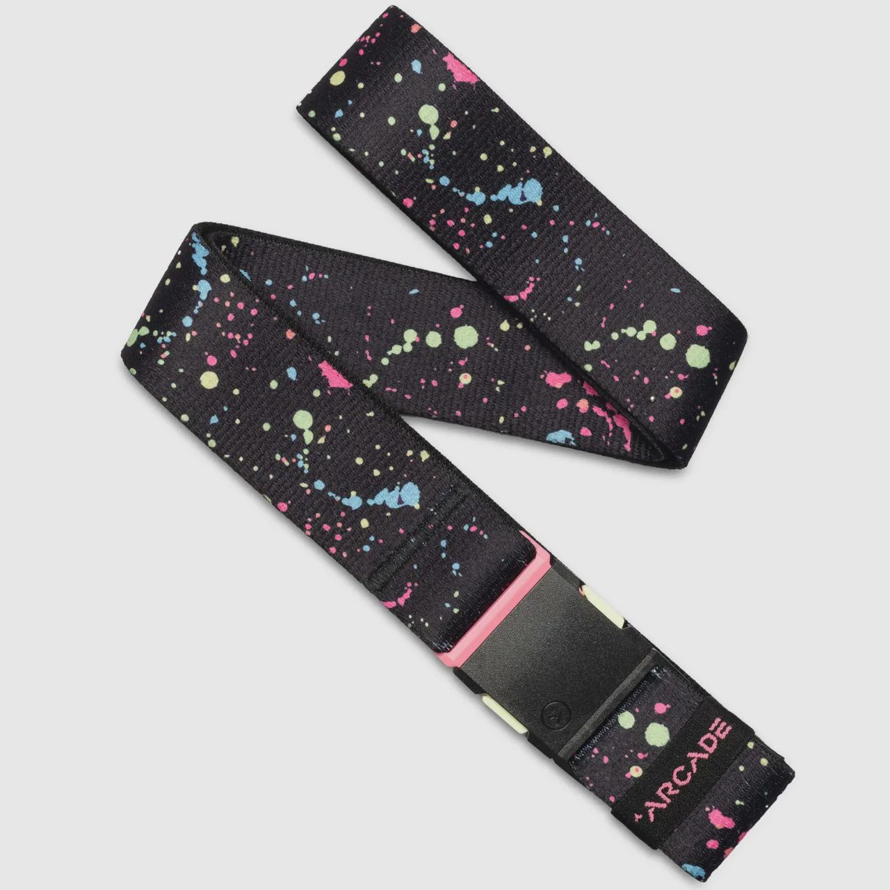 ARCADE Splatter Belt, COLOR: Black Neon