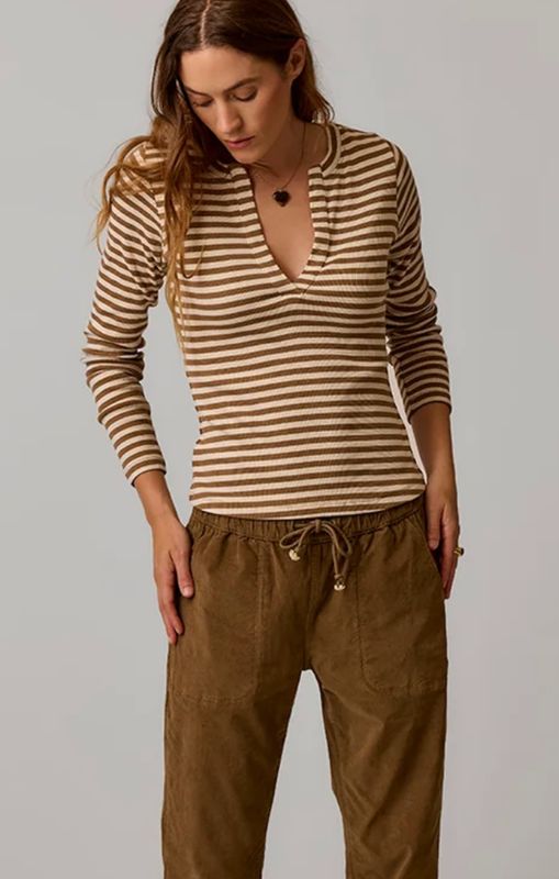 Carve Designs W's Ever Henley L/S F26