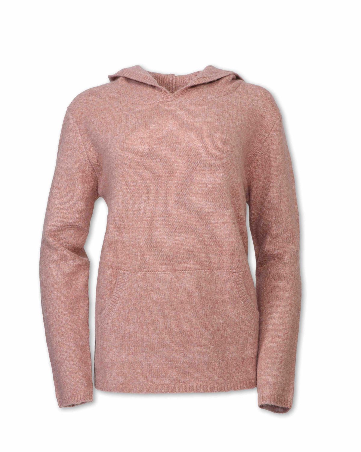 Purnell W's Wool Blend Sweater Hoodie, COLOR: Pink, Size: Small