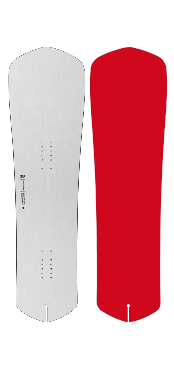 KORUA Pocket Rocket, COLOR: Brushed, Size: 129cm