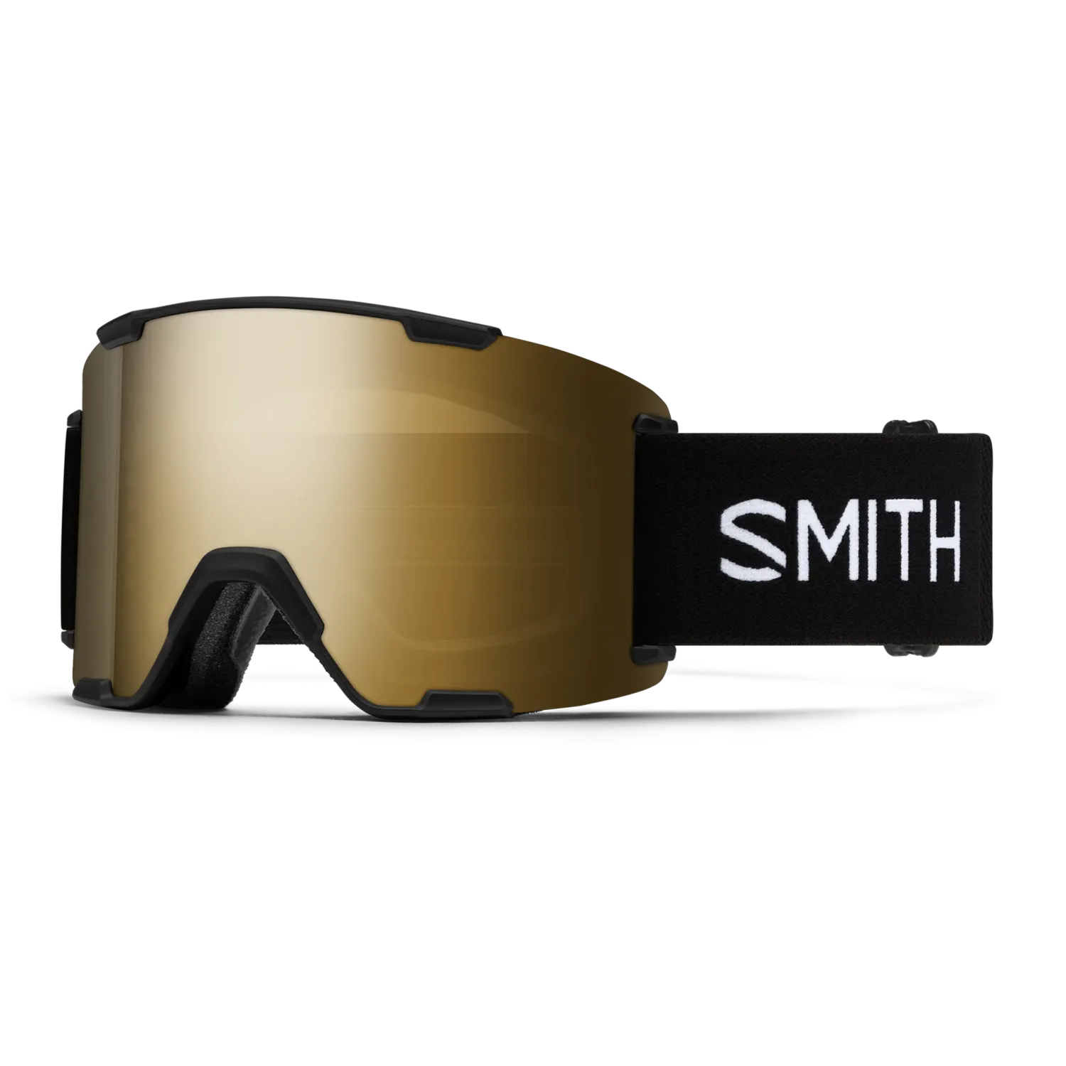 SMITH Stash XL / Black, SPARE LENS: ChromaPop Storm Blue Sensor Mirror, STOCK LENS: ChromaPop Sun Black Gold Mirror