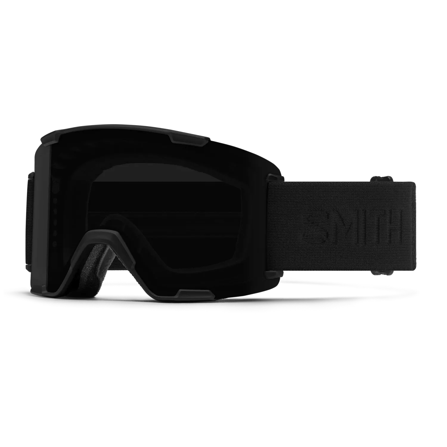 SMITH Stash XL / Blackout, SPARE LENS: ChromaPop Storm Blue Sensor Mirror, STOCK LENS: ChromaPop Sun Black