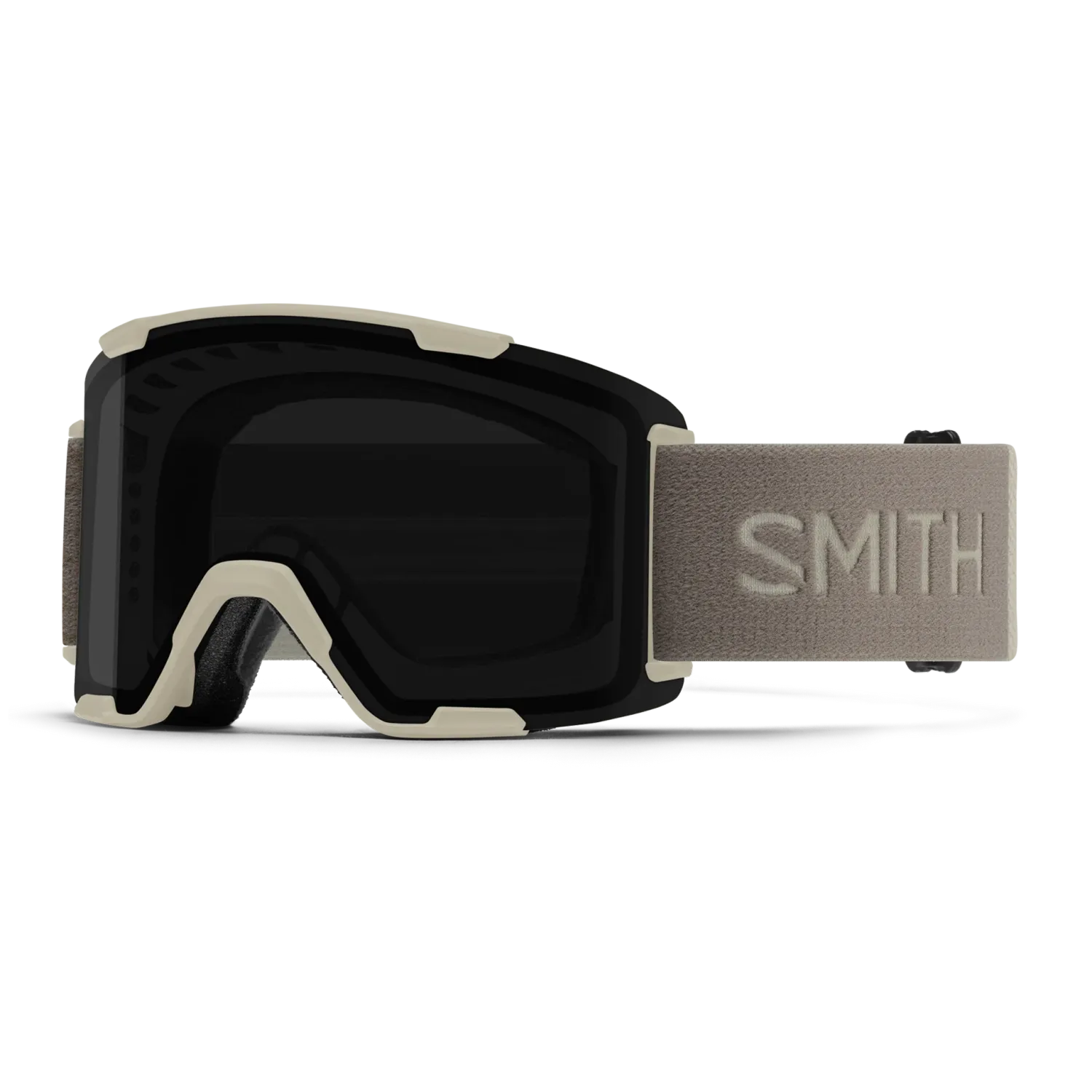 SMITh Stash XL / Chalk, SPARE LENS: ChromaPop Storm Blue Sensor Mirror, STOCK LENS: ChromaPop Sun Black