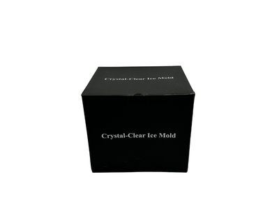 Crystal-Clear Ice Mold – Isform 4 St Runda Bollar