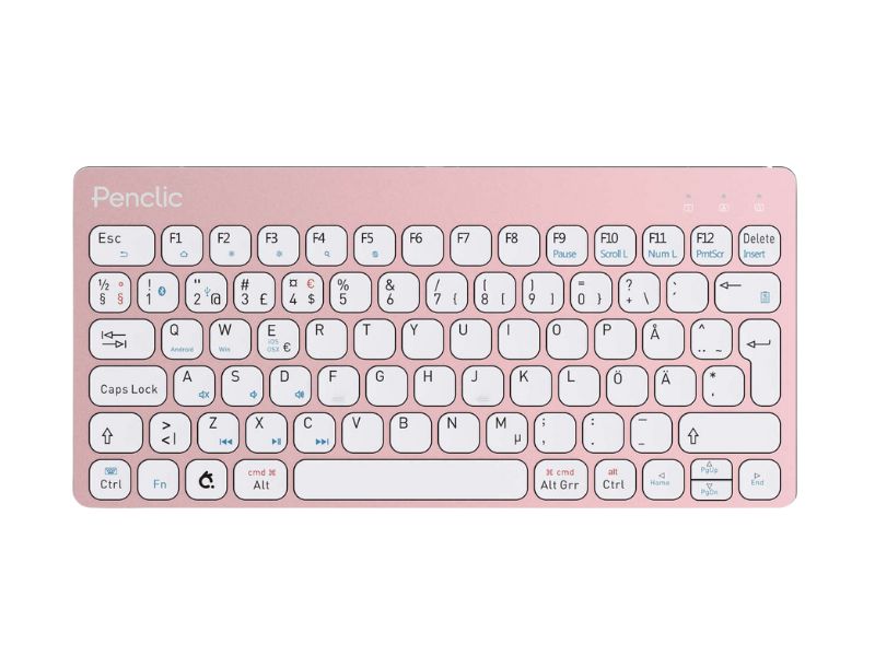 Penclic KB3 Minitangentbord – Bluetooth, Rosa
