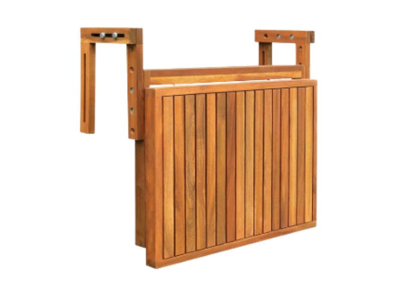 INTERBUILD Stockholm Balkongbord  Golden Teak