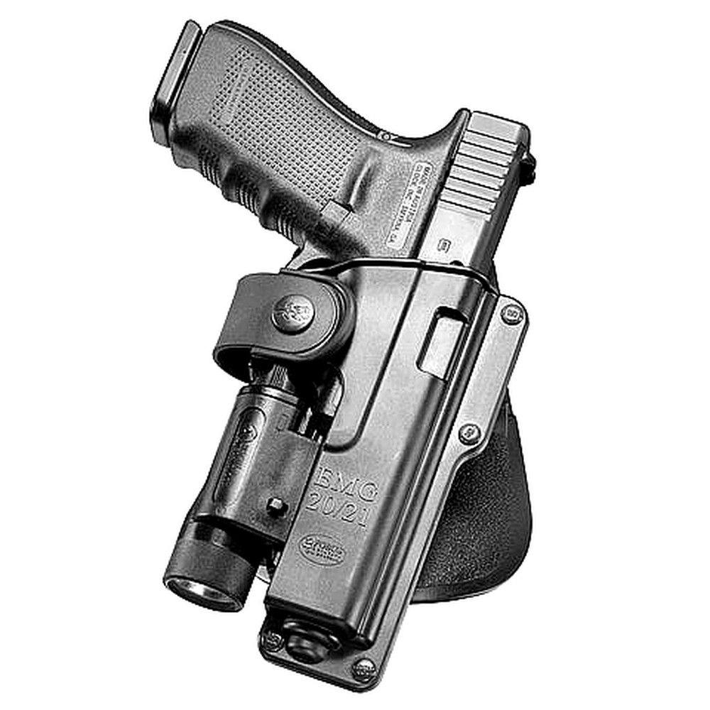 Fobus Tactical Holster GLT21 for Glock 20, 21, 37 with light attachment