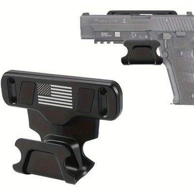 Car magnetic gun mount for quick access handgun storage