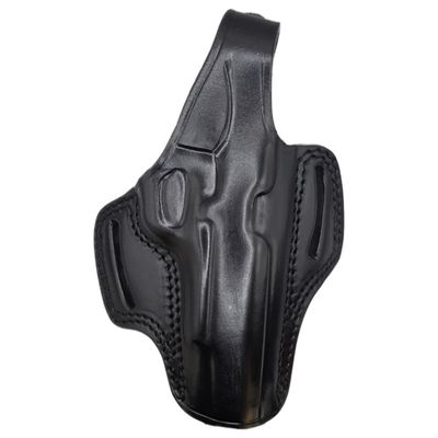 Leather OWB Thumb Break Holster for 1911 – 5" (Black)