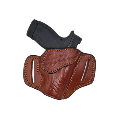 OWB leather open top holsters for open carry