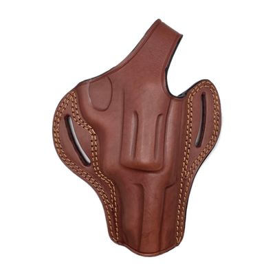 Taurus Judge 2.5-3 inch Brown Leather OWB Thumb Break Holster