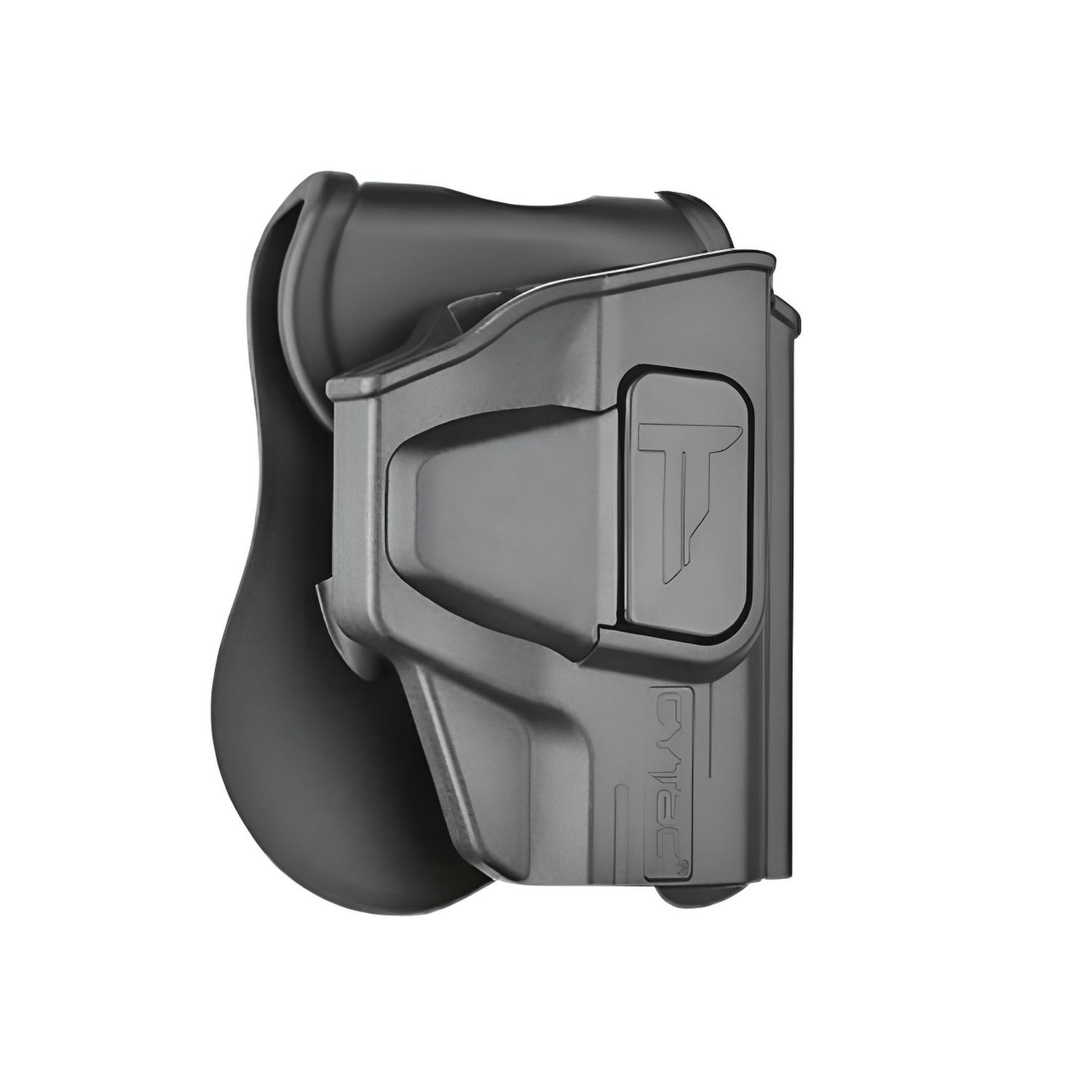 1911 3 inch compact OWB level 2 retention holster Cytac R-Defender