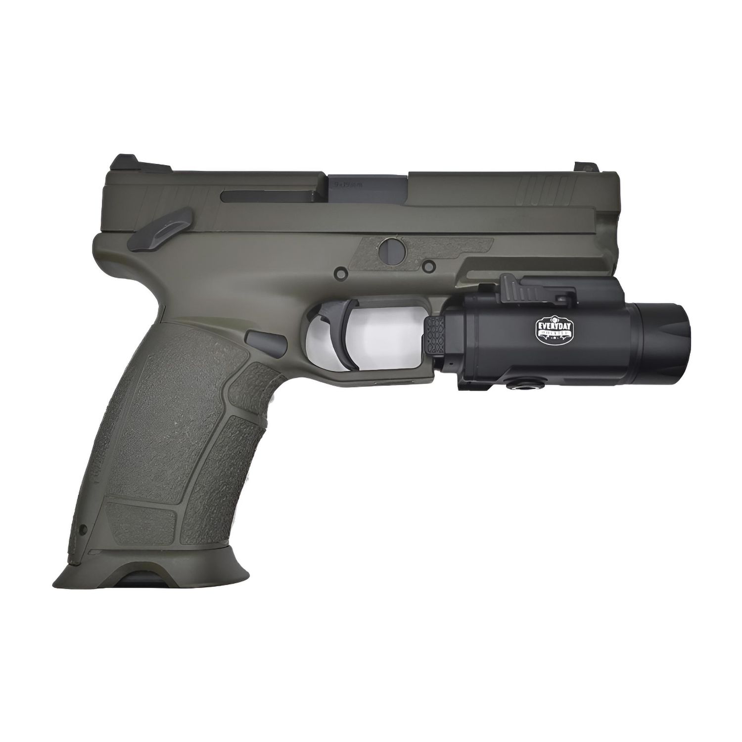 1500 lumen rechargeable full-size rail-mounted light with magnetic charging