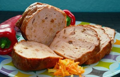 Käse-Leberkäse HEISS, 1 Schnitte, ca. 130g
