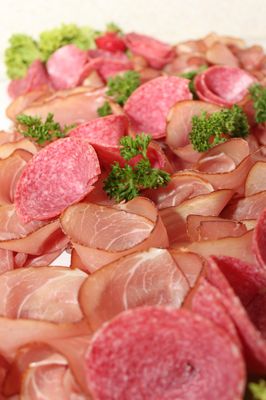 Wurst, Speck, Schinken