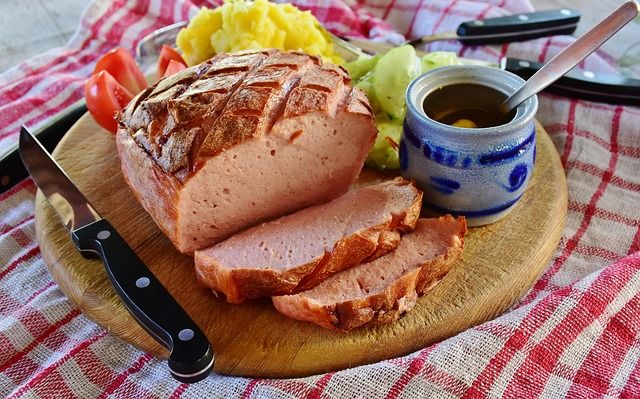 Pferdeleberkäse HEISS, 1 Schnitte, ca. 130g
