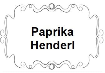 Paprikahend´l