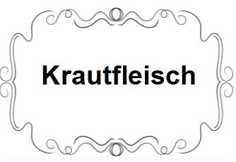 Krautfleisch