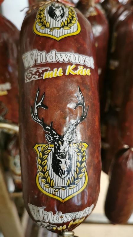 Wildwurst mit Käse Punkerl Stk.