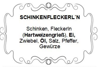 Schinkenfleckerl´n