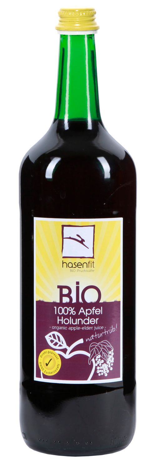 1 L Apfel-Holunder Saft inkl. 0,50 Pfand